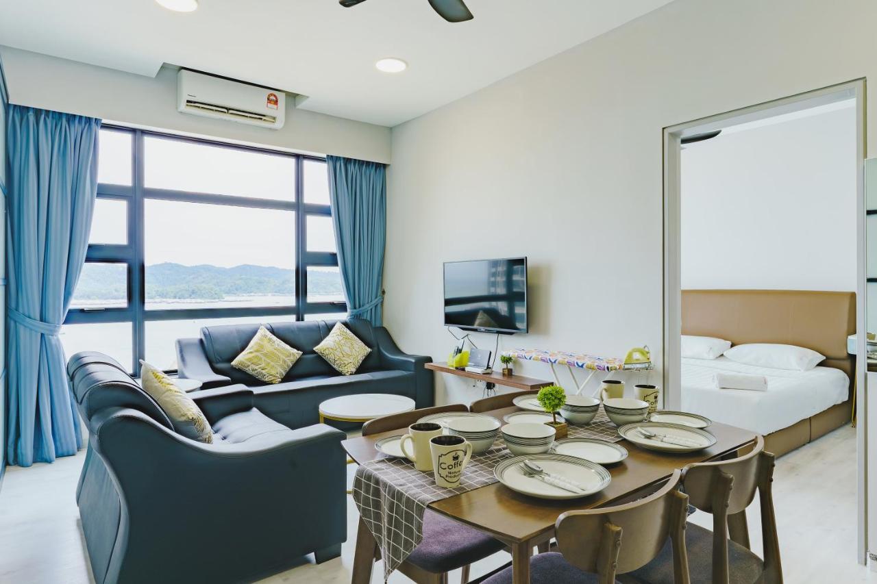 Full Seaview 2R1B Condo For 6Pax In Kota Kinabalu Extérieur photo