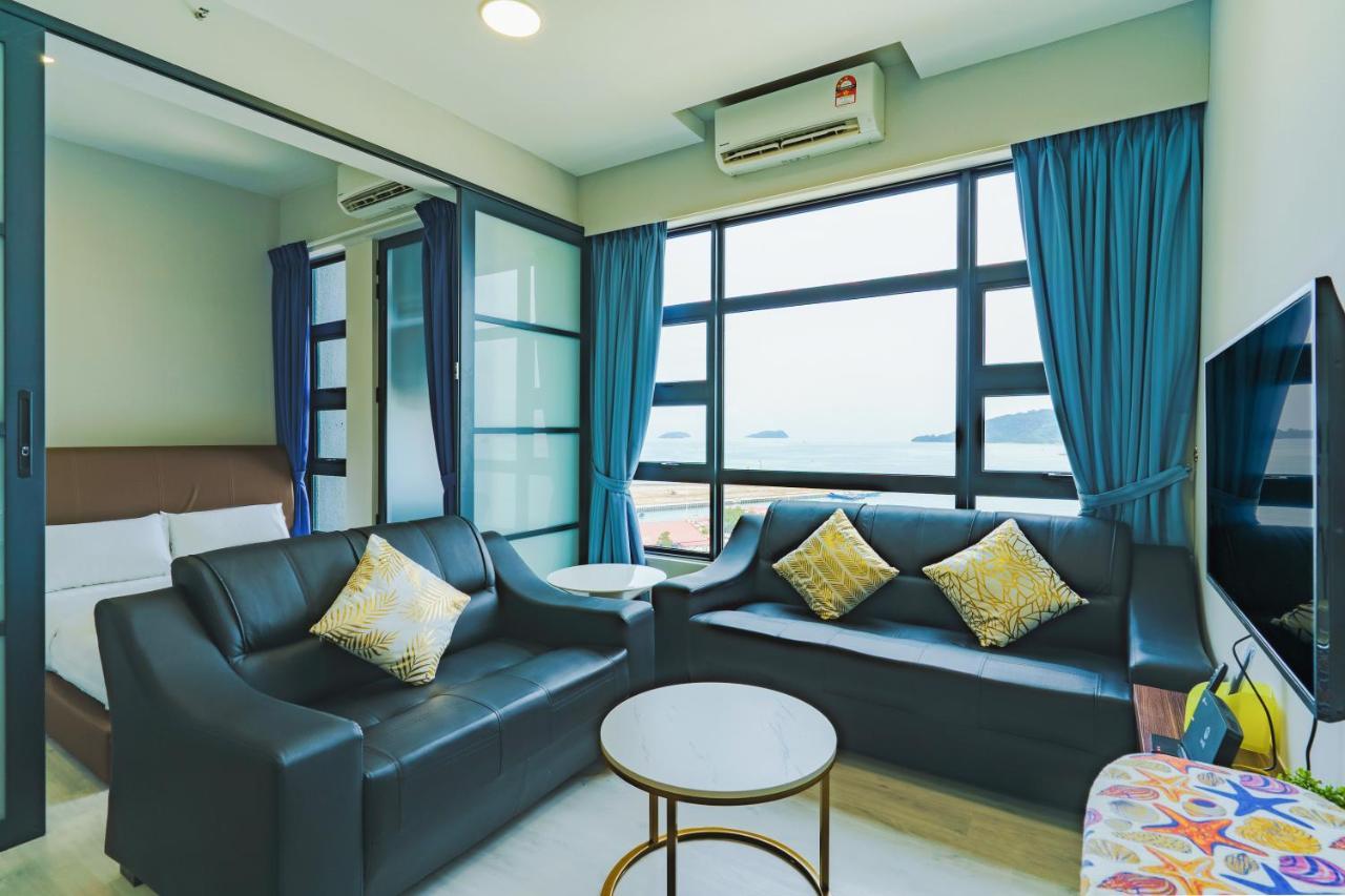 Full Seaview 2R1B Condo For 6Pax In Kota Kinabalu Extérieur photo