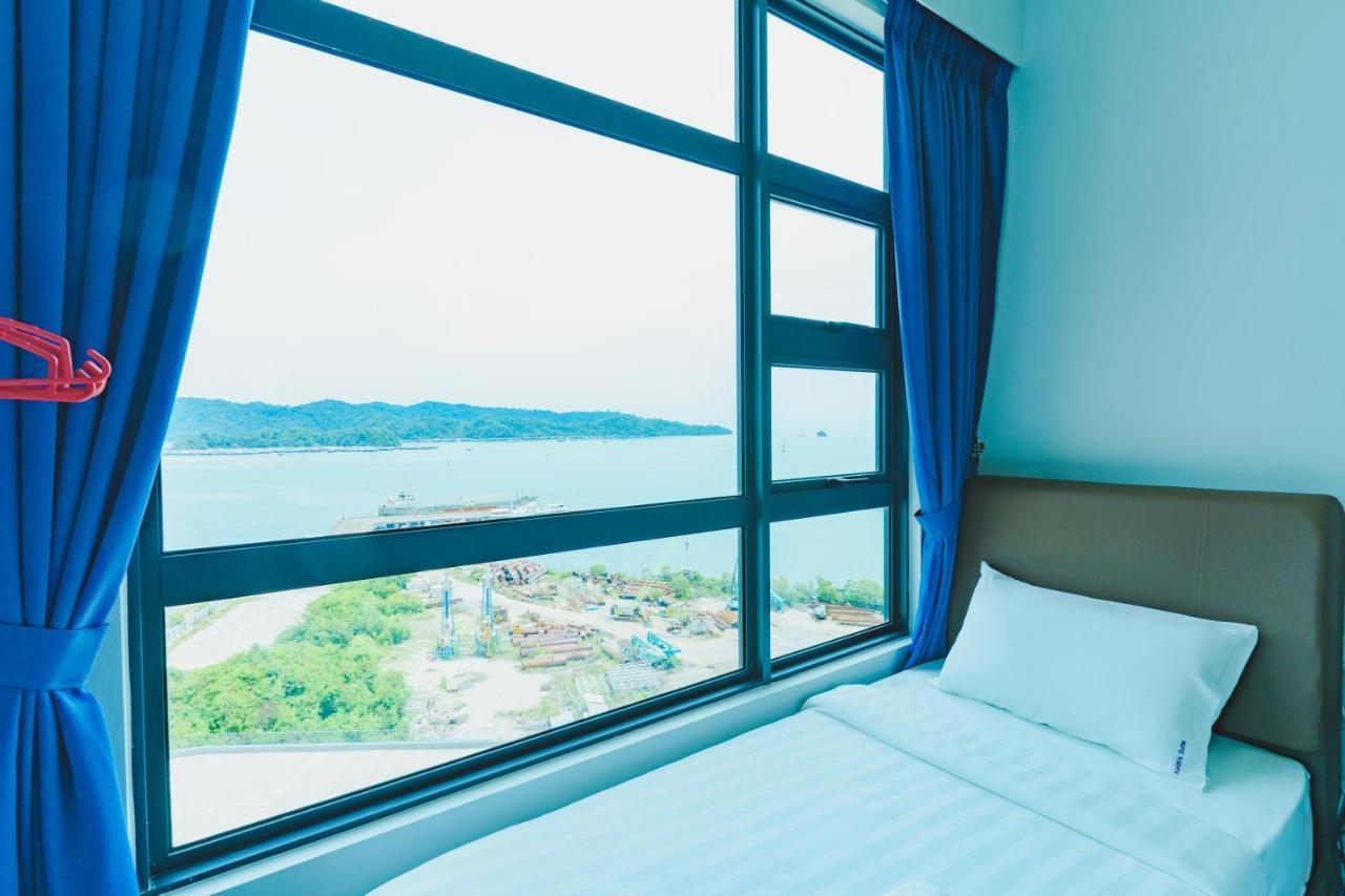 Full Seaview 2R1B Condo For 6Pax In Kota Kinabalu Extérieur photo